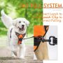 Orange Small Dog Harness with Handle - Image 3