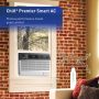 Friedrich - Chill Premier 5,000 BTU Window Air Conditioner with Remote Control Wi-Fi Enabled 150 Sq.Ft - White - Image 3