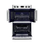 Forno Appliances - Gallico 30 in. Electric Double Wall Oven with French Doors - Stainless Steel - Image 3