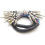 Seismic Audio - SASRT-24x25-24 Channel 1/4" TRS Snake Cable - 25 Feet Long - Serviceable Ends - Pro Audio Effects Snake for Live Live, Recording, Studios, and Gigs - Patch, Amp, Mixer, Audio - Image 6