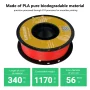 KINGROON 22LBS PETG or PLA filament 3D Printer Filament 10 Rolls 1KG 1.75MM Eco-Friendly Good Toughness Mix Color Free Shipping - Image 2