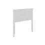 Nantucket White Twin Solid Wood Panel Headboard - Image 3