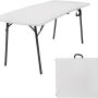 Cosco Products Diamond Series 300 lb. Weight Capacity Folding Table, 6' X 30", White - Image 1