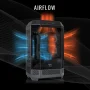 Thermaltake - LCGS Reactor 8796X Gaming Desktop AMD Ryzen 7 8700F 2024 32GB Memory AMD Radeon RX 9060 XT 16GB 1TB SSD NVMe M.2 - Black - Image 4