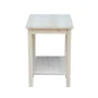 Portman Unfinished End Table - Short (Under 20 in.) - Image 2