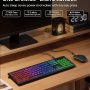 Wireless Keyboard and Mouse Combo, RGB Backlit, Rechargeable & Light Up Letters, Full-Size, Soft Typing, Sleep Mode, 2.4GHz Quiet Keyboard Set for Mac, Windows, Laptop, PC, Trueque KM42Pro (Black) - Image 4