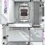 GIGABYTE - X870E AORUS ELITE WIFI7 ICE (Socket AM5) AMD X870E ATX DDR5 Wi-Fi 7 Motherboard - White - Image 1
