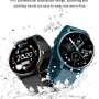 for Samsung Galaxy A51 5G Smart Watch, Fitness Tracker Watches for Men Women, IP67 Waterproof HD Touch Screen Sports, Activity Tracker with Sleep/Heart Rate Monitor - Black - Image 4