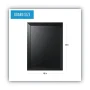 MasterVision Kamashi Chalk Board, 36 x 24, Black Frame - Image 4