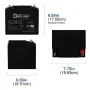 12-Volt 50 Ah Rechargeable Sealed Lead Acid (SLA) Battery - Image 2