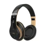 COFEST Electronics Gadgets,Headworn Bluetooth Earphones,Wireless Stereo Earphone Card,Radio Call Function,Business Earphones Gold - Image 1