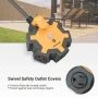 25 ft. 5-Outlet Industrial Heavy-Duty Power Strip for Garage, Workshop - Image 2