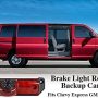 Savana Third Brake Light Placement Camera with Monitor fit for Express GMC Savana Cargo Van (with Monitor) - Image 6