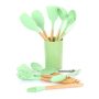 Green 12 Piece Utensil Set - Image 6