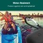 onn. AirPods 2nd Generation Water Resistant Case with Carabiner, Easily Charge and Access, 3 inch - Image 4