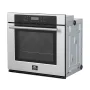 Forno Appliances - 30" Built-In Single Electric Convection Wall Oven - Silver - Image 2