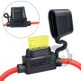 3 Pack 12 Gauge 20A ATC Mini Blade Holder Copper Wire Add Circuit Fuse Tap - Image 5