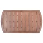 Oria Rectangular Eucalyptus Outdoor Coffee Table , 50.4'' in. W 28.5'' in. D - Image 6