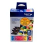 Brother Genuine LC753PKS High-Yield Printer Ink Cartridges, Cyan/Magenta/Yellow - Image 3