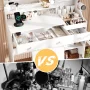 39.8" White Vanity Desk with Mirror and Lights, Modern Makeup Table with Charging Station and Storage - Image 6