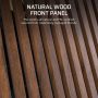 CORSAIR - FRAME 4000D WOOD RS Modular High Airflow Mid-Tower PC Case - Black & Walnut - Image 3