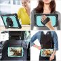 SEYMAC stock Case for Samsung Galaxy Tab A7 10.4 2022/2020 with Screen Protector, 360 Rotating Stand & Hand Strap, Drop-Proof Case for Galaxy Tab A7 10.4'' (T503/T509/T500/T505/T507), Black - Image 4