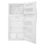 Whirlpool - 18.2 Cu. Ft. Top-Freezer Refrigerator - White - Image 2
