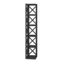 Weston Home Rebecca Wood 5-Shelf Corner Bookcase, Black - Image 5