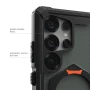 UAG - Plasma XTE w/Magnet for Galaxy S25 Ultra - Black/Orange - Image 3
