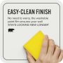5 gal. #710E-1 Snow Leopard Extra Durable Eggshell Enamel Interior Paint & Primer - Image 2