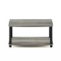 Turn-N-Tube 24 in. French Oak Gray Particle Board TV Stand Fits TVs Up to 24 in. with Open Storage - Image 6