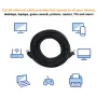 CE 25 ft. Cat 6A UTP Patch Cable Black - Image 6