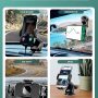 Phone Holder for Car,Car Phone Mount,Suction Cup Car Phone Holder Universal for Dashboard Windshield Air Vent,Compatible with All Smartphones - Image 2