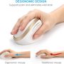 Ergonomic Vertical Mouse, 2.4G Wireless Vertical Mouse Optical Mice, 800 / 1200 / 1600 DPI, Reduce Wrist Strain, for Small Hands - Image 2