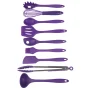 Chef Craft Premium Silicone Kitchen Tool and Utensil Set, 7 Piece Set, Black - Image 4
