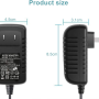 Adaptador Universal Corriente Alterna 12V Cargador Fuente Alimentación AC110V - Image 6