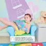 CoComelon Upholstered Chair by Delta Children, Blue/Green - Image 6