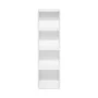 Furinno Pasir 4-Tier Open Shelf Bookcase, White - Image 6