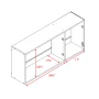 Prepac Elite Wall Cabinet, Versatile Adjustable Garage Wall Cabinet by Prepac, Tall 3-Door, 54"W x 24"H x 12"D, BEW-5424, Espresso - Image 6