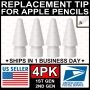4pk Tips for Apple Pencil Replacement 1st Gen 2nd Gen Pen iPad Pro Nib iPencil - Image 1