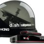 KING VQ4550 Tailgater Bundle - Portable Satellite TV Antenna and DISH Wally HD Receiver - Image 1