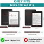 Ayotu Case for Kindle 10th Gen 2019 Released - with Auto Wake/Sleep, Lightweight Leather Hands-Free Stand Cover with Hand Strap (Not Fit Kindle Paperwhite or Kindle 2022), Yellow Flowers - Image 2