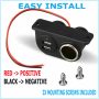 Dual USB 12V Car Cigarette Lighter Socket Splitter Charger Power Adapter Outlet - Image 3
