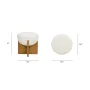 Sharita Upholstered Ottoman - Image 4