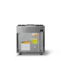 Viking - 36 in. Wide 4 Burner Pro 5 Series 5.6 Cu. Ft. Freestanding Sealed LP Dual Fuel Convection Range with Brushed Brass Trim - Damascus Gray - Image 3