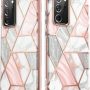 i-Blason Cosmo Series Case Designed for Galaxy Note 20 Ultra 5G (2020 Release), Protective Bumper Marble Design Without Built-in Screen Protector (Marble) - Image 3