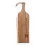 NC State Wolfpack Artisan Acacia Wood Serving Plank - Image 1