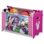 Minnie Mouse Toy Box with Retractable Fabric Top by Delta Children, Pink - Image 5