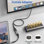 JSAUX Mini DisplayPort to HDMI Adapter, Mini DP to HDMI Adapter Nylon Braided Aluminum Shell Compatible with MacBook Air/Pro, Microsoft Surface Pro/Dock, Monitor, Projector and More-Gray - Image 2