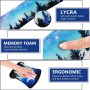 AIMSA Ergonomic Keyboard Wrist Rest and Mouse Pad with Wrist Support Set, Memory Foam Non-Slip Rubber Base, for Gaming, Working, Home, Office, Easy Typing, Pain Relief, Forest Moon Sky - Image 2